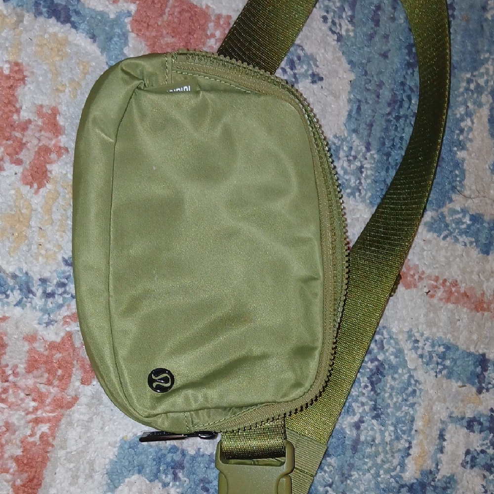 lululemon athletica Olive Green Mini Crossbody Bag